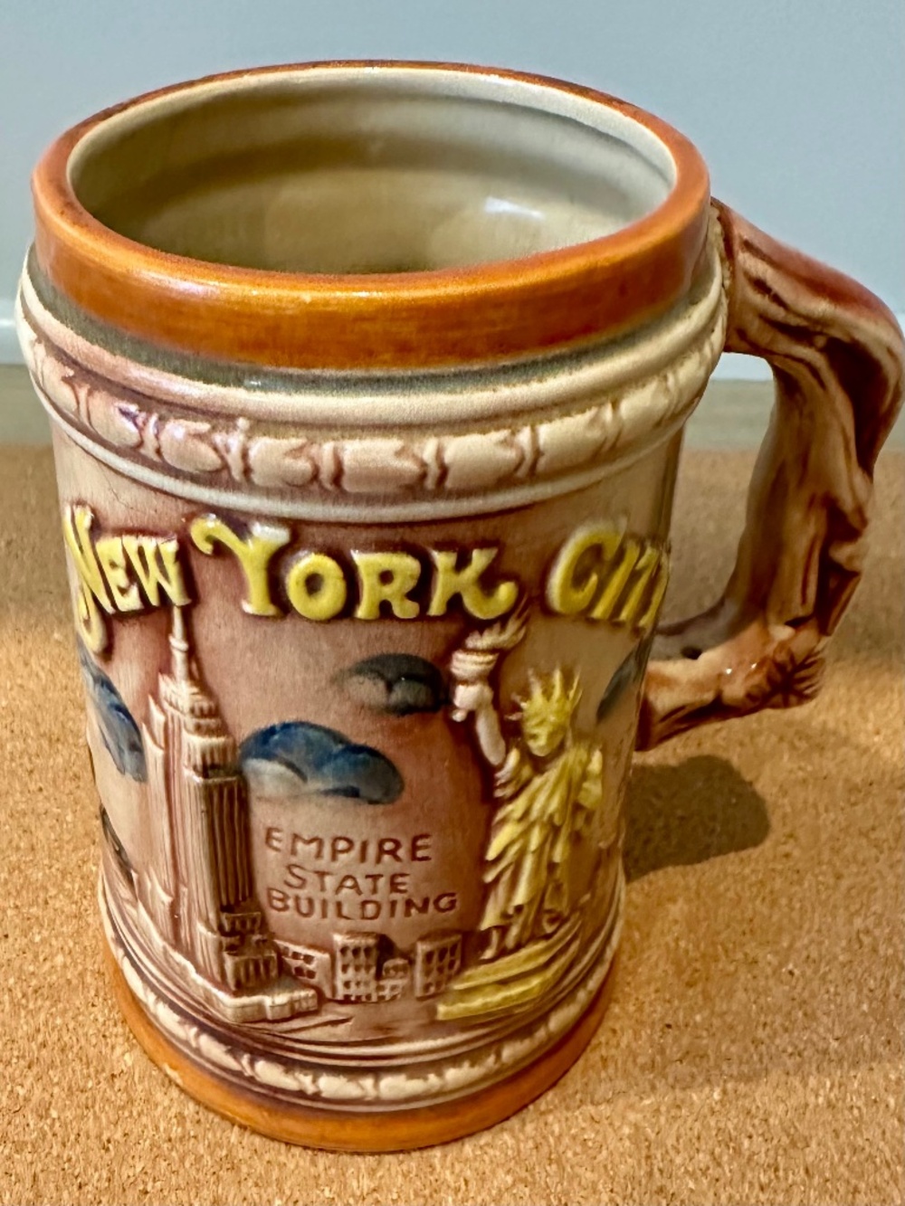 Vintage Souvenir NYC Empire State, World Trade Center, Statue of Liberty